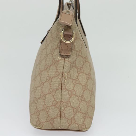 GUCCI GG Supreme Hand Bag PVC 2way Pink 353440 Auth BD1945 - Picture 4 of 16